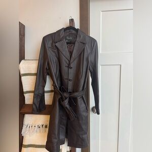 Dark Brown Leather Jacket